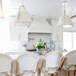 Fulton 3 Light Polished Nickel Pendant