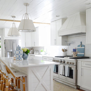 Fulton 3 Light Polished Nickel Pendant