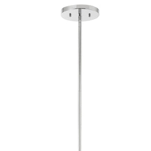 Fulton 4 Light Polished Nickel Linear Chandelier