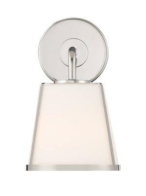 Fulton 1 Light Polished Nickel Wall Mount