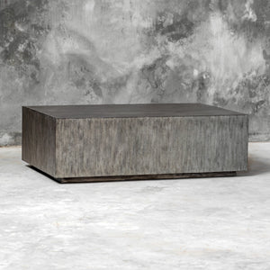 Kareem Modern Gray Coffee Table