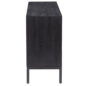 Aiken Dark Walnut 2 Door Cabinet
