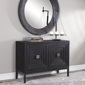 Aiken Dark Walnut 2 Door Cabinet