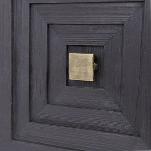 Aiken Dark Walnut 2 Door Cabinet