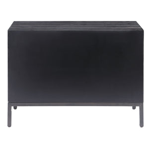 Aiken Dark Walnut 2 Door Cabinet