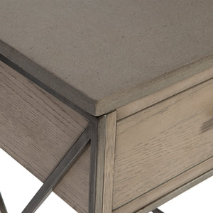 Cartwright Gray Side Table