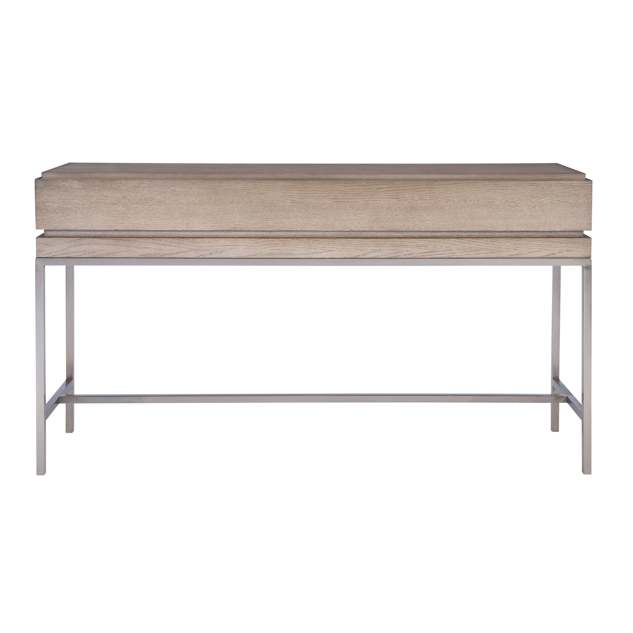 Kamala Gray Oak Console Table