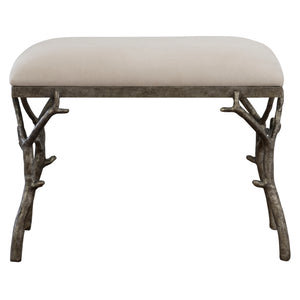 Lismore Small Fabric Bench