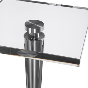 Campeiro Nickel Drink Table