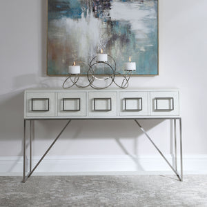 Abaya White Console Table