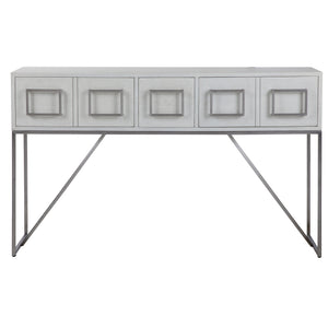 Abaya White Console Table