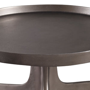 Kenna Nickel Accent Table