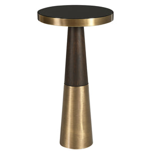 Fortier Black Accent Table