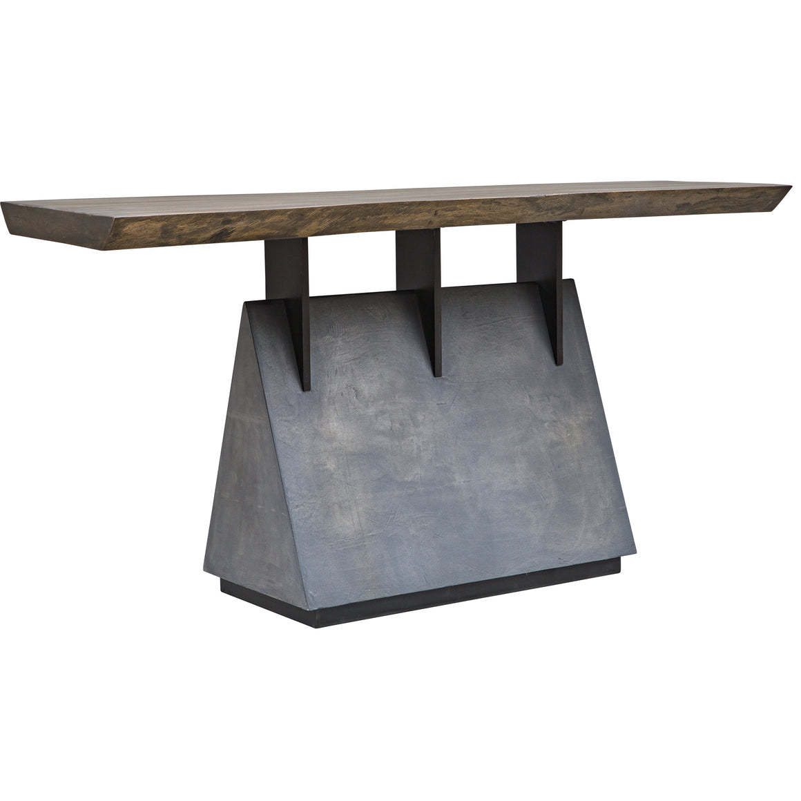 Uttermost Vessel Industrial Console Table