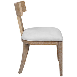 Idris Armless Chair Natural