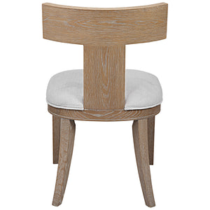 Idris Armless Chair Natural