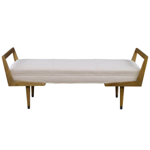 Waylon Modern Ivory Bench