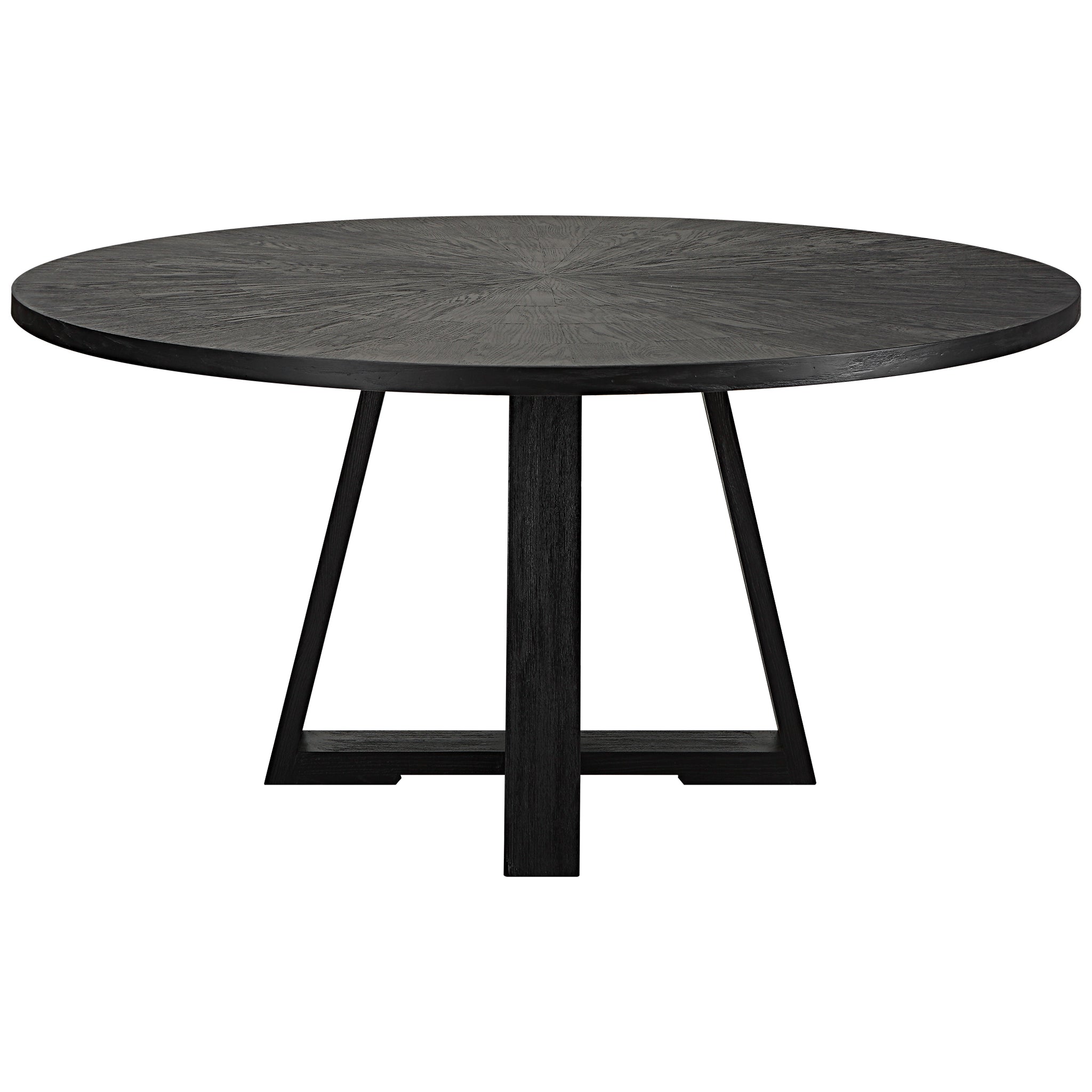 Gidran Round Black Dining Table