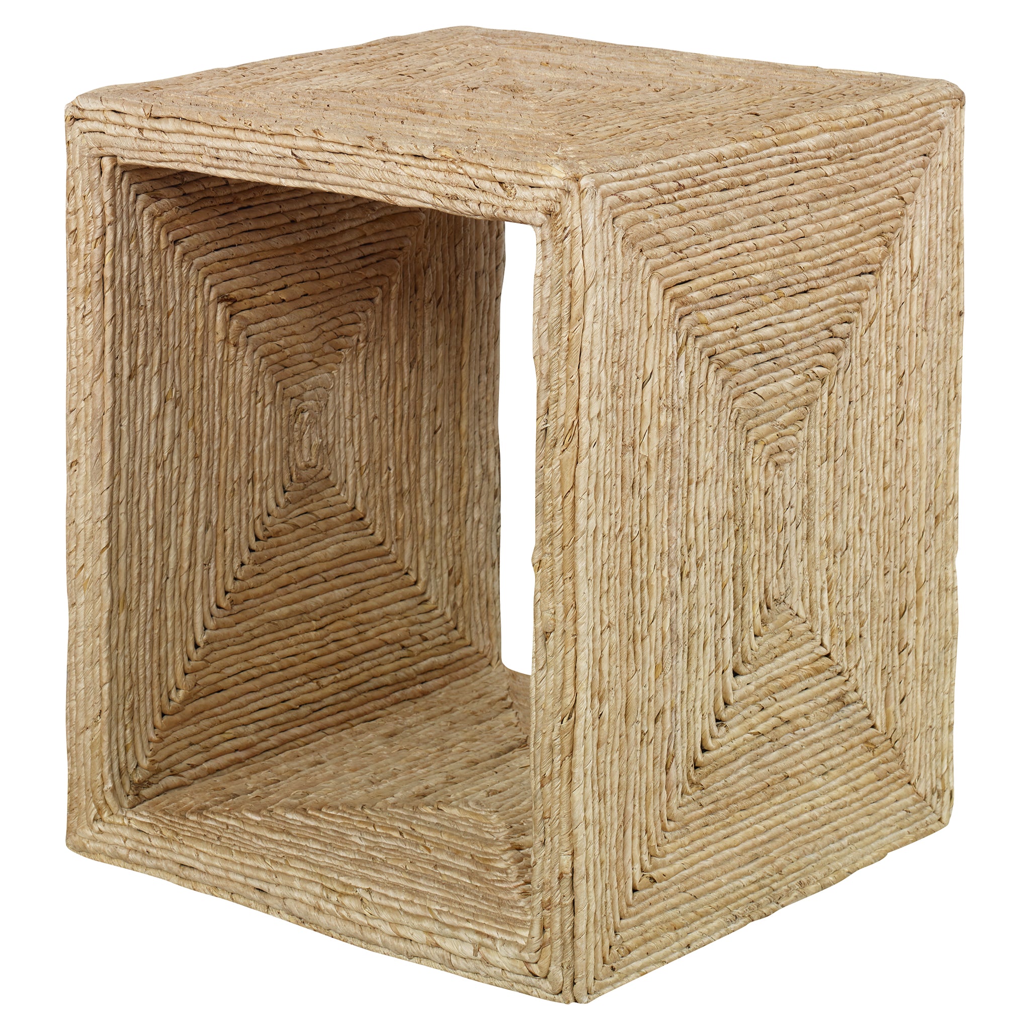 Rora Coastal Woven Side Table