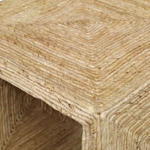 Rora Coastal Woven Side Table