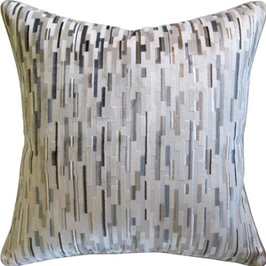 Staggered Blocks Pillow - Neutrals