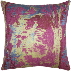 Far Out Fuchsia Pillow