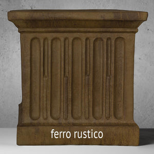 Large Cast Stone Coils Planter - Greystone (14 finishes available)