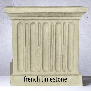 English Weave Small Stone Planter - Alpine Stone (14 finishes available)