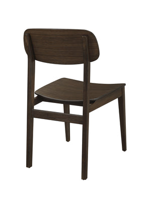 Currant Chair, Black Walnut, (Set of 2)