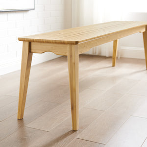Currant Long Bench, Caramelized