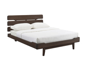 Currant Queen Platform Bed, Oiled Walnut