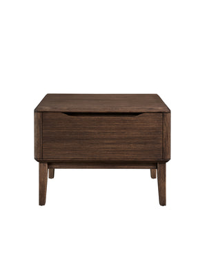 Currant Nightstand, Oiled Walnut