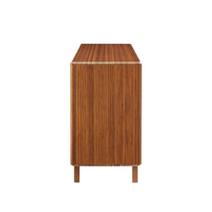 Currant Six Drawer Double Dresser, Amber