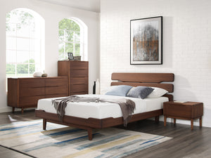 Currant Six Drawer Double Dresser, Oiled Walnut