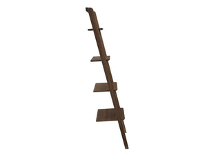 Currant Leaning Bookshelf, Black Walnut