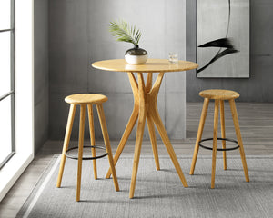 Mimosa Bar Height Table, Caramelized