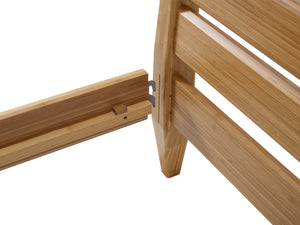 Sienna Eastern King Platform Bed, Caramelized