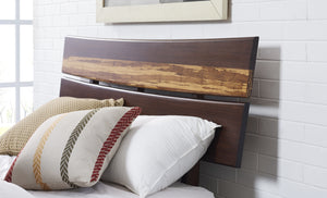 Azara Eastern King Platform Bed, Caramelized