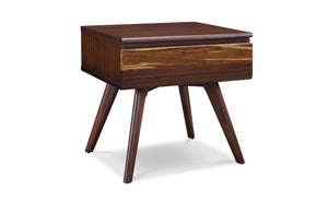 Azara Nightstand, Sable