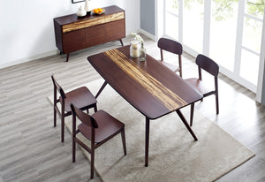 Azara Dining Table, Sable