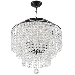 Gabrielle 6 Light Antique Gold Chandelier