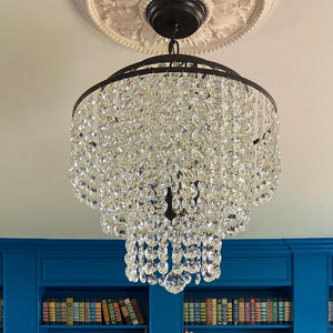 Gabrielle 6 Light Antique Gold Chandelier