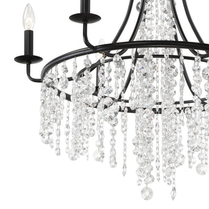 Gabrielle 6 Light Antique Gold Chandelier