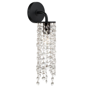 Gabrielle 1 Light Antique Gold Wall Mount