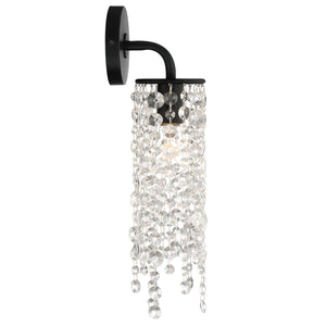 Gabrielle 1 Light Antique Gold Wall Mount