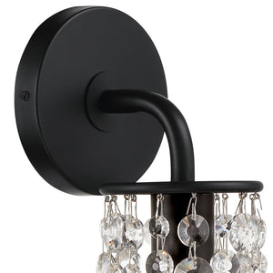 Gabrielle 1 Light Antique Gold Wall Mount