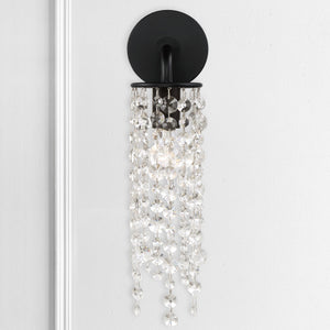 Gabrielle 1 Light Antique Gold Wall Mount