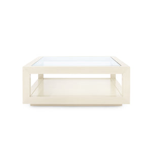 Large Square Coffee Table - Blanched Oak | Gavin Collection | Villa & House