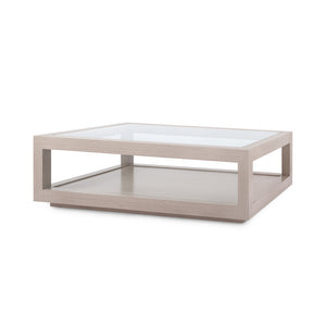 Large Rectangular Coffee Table - Taupe Gray | Gavin Collection | Villa & House