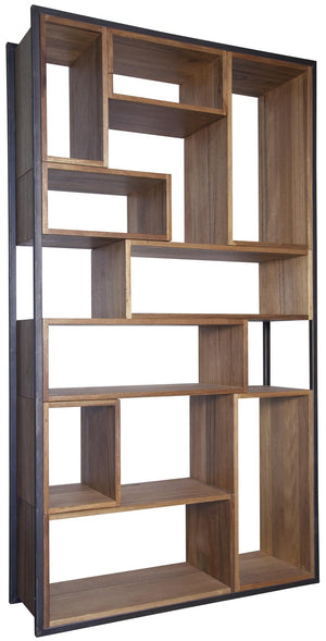 Noir Bauhaus Bookcase - Walnut